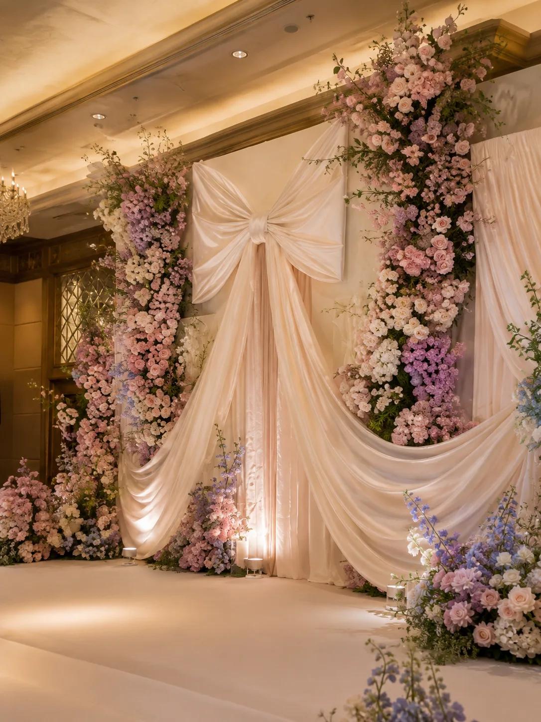 浪漫花园宴会厅婚礼 - 图 4