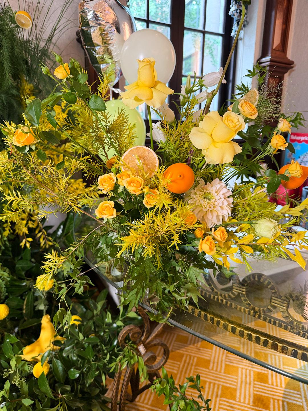 清新果园鲜花百日宴 - 图 5